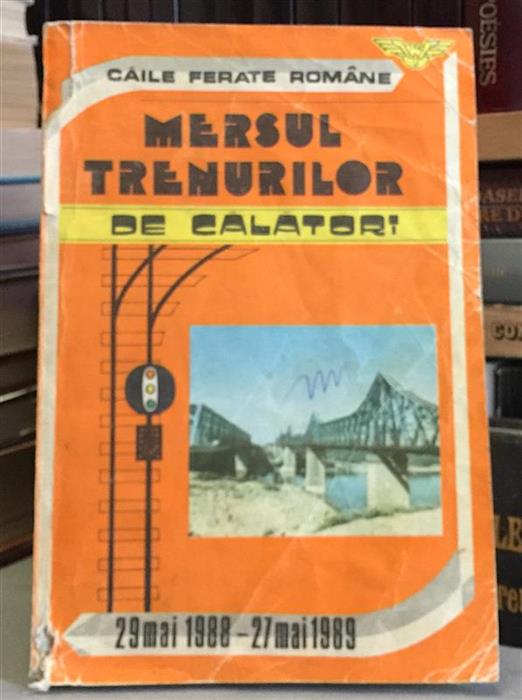  Mersul Trenurilor de Calatori 29 mai 1988 - 27 mai 1989  