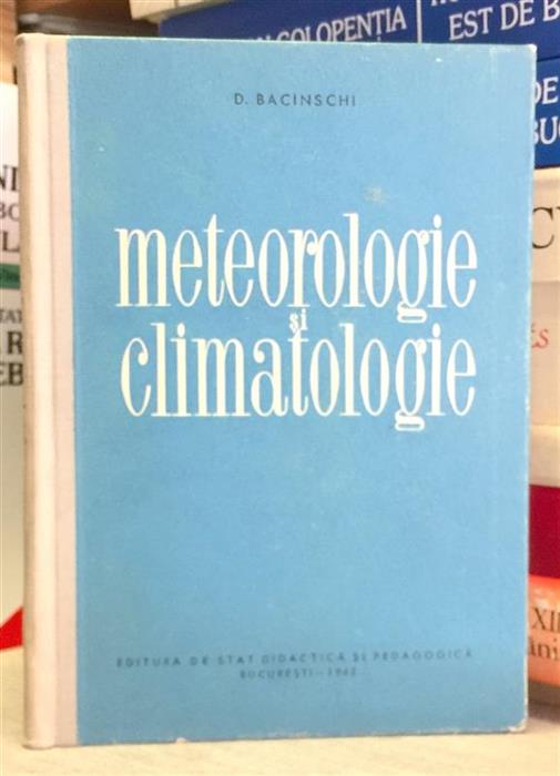 Meteorologie si climatologie