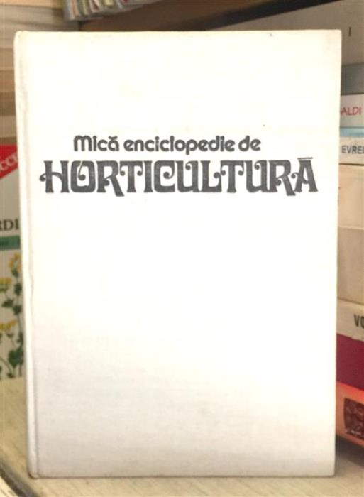 Mica enciclopedie de horticultura
