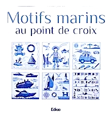 Motifs marins au point de croix