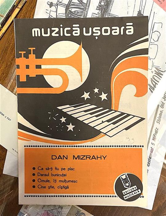 Muzica usoara Dan Mizrahy, Editura Muzicala
