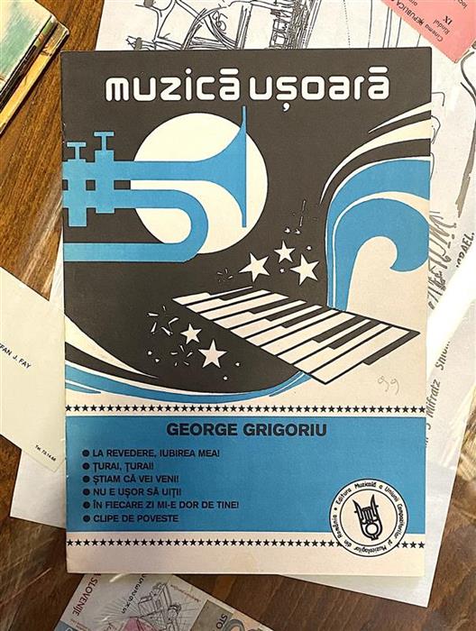 Muzica usoara. George Grigoriu, Editura Muzicala