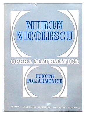 Opera matematica - functii poliarmonice