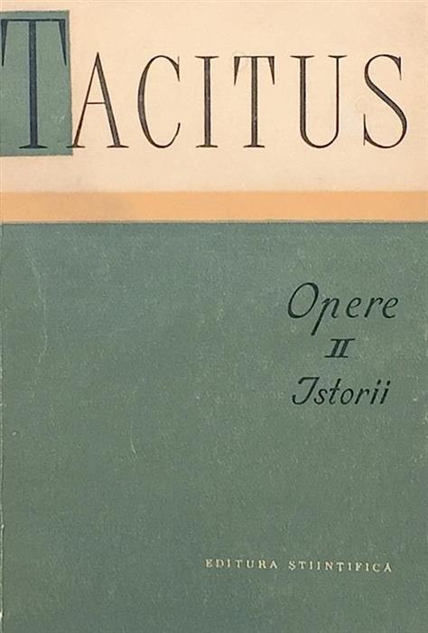 Opere 2 / II Istorii