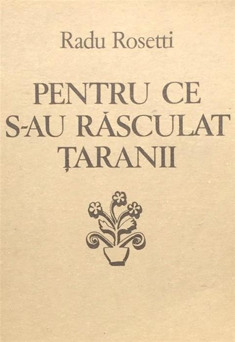 Pentru ce s-au rasculat taranii