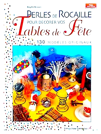 Perles de rocaille pour decorer vos tables de fete