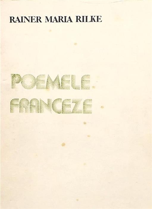 Poemele franceze