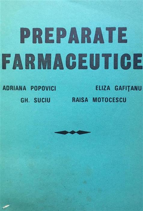 Preparate farmaceutice