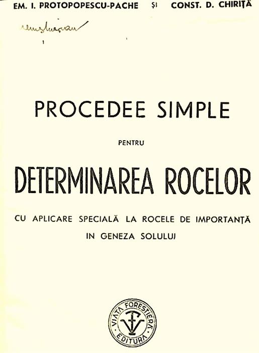 Procedee simple pentru determinarea rocelor