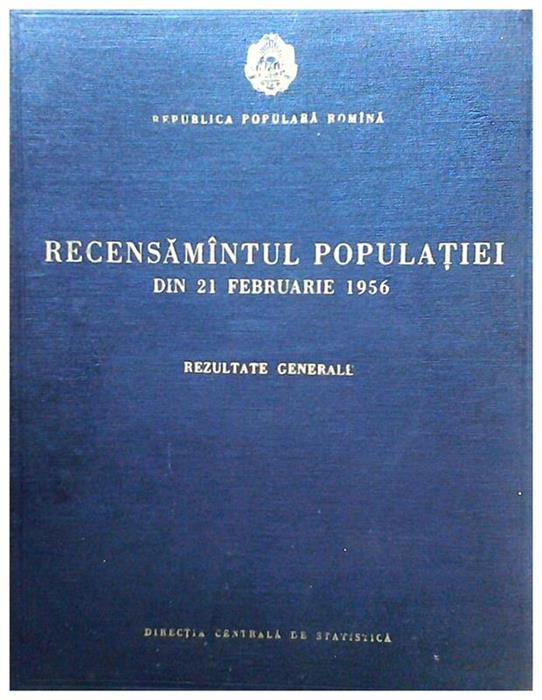 Recensamantul populatiei,1956