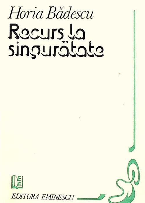 Recurs la singuratate