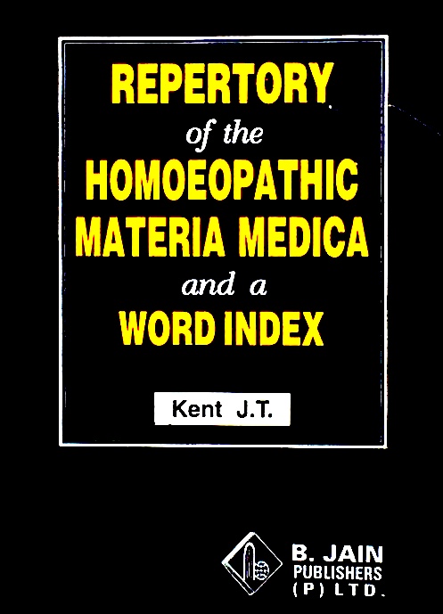 Repertory of the Homoeopathic Materia Medica