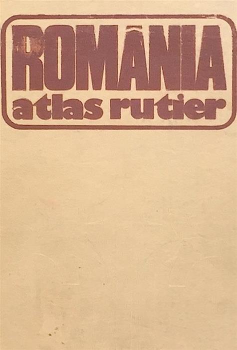 Romania. Atlas rutier