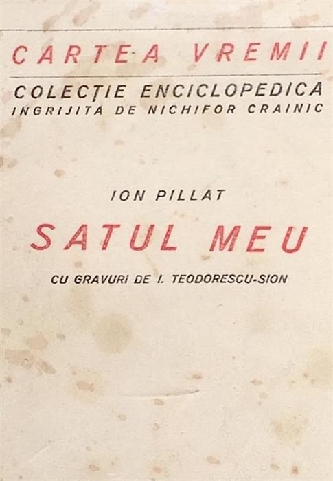 Satul meu [cu gravuri de I. Teodorescu-Sion]