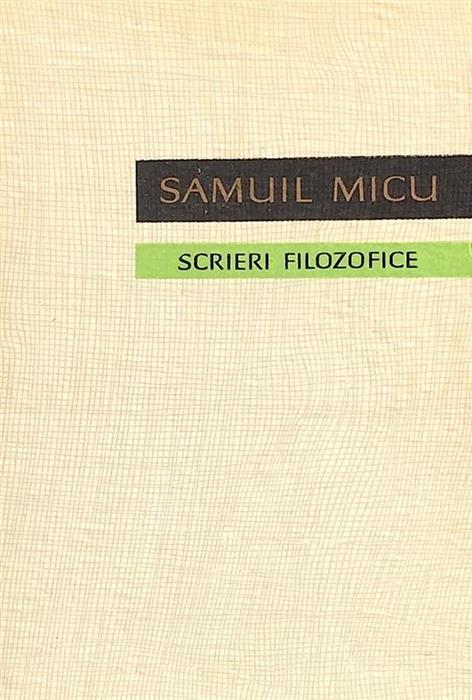 Scrieri filozofice