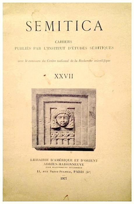 Semitica nr. XXVII