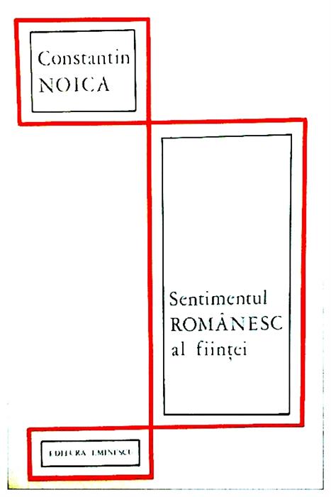 Sentimentul romanesc al fiintei