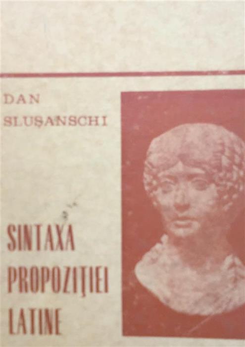 Sintaxa propozitiei latine