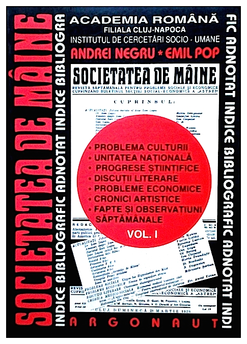 Societatea de maine- indice bibliografic adnotat