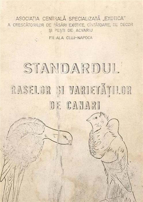 Standardul raselor si varietatilor de canari