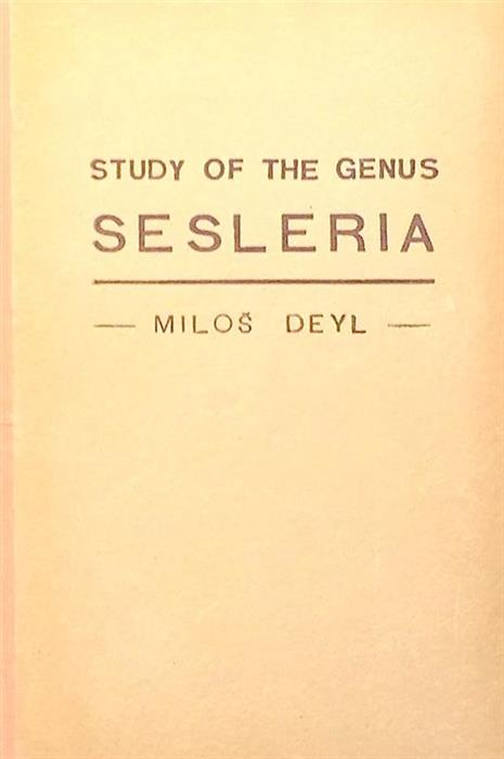 Study of the genus Sesleria
