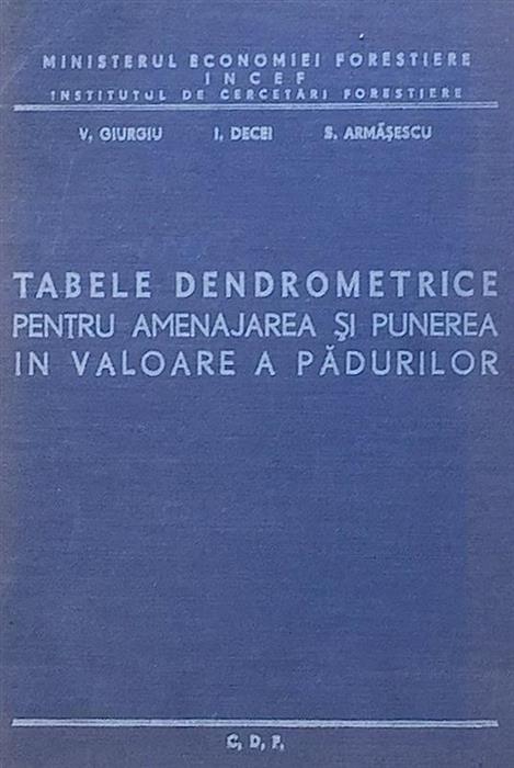 Tabele dendrometrice