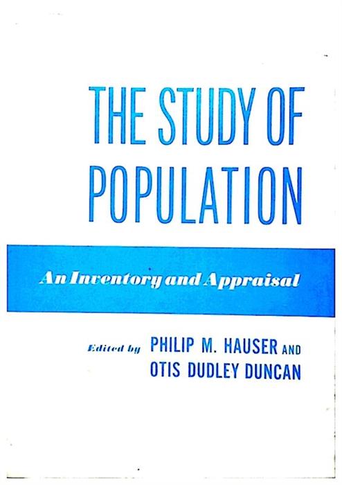 The study of population