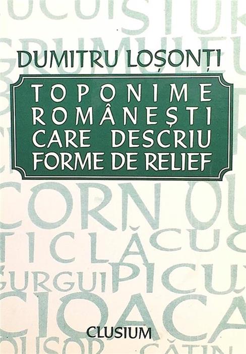 Toponime romanesti care descriu forme de relief