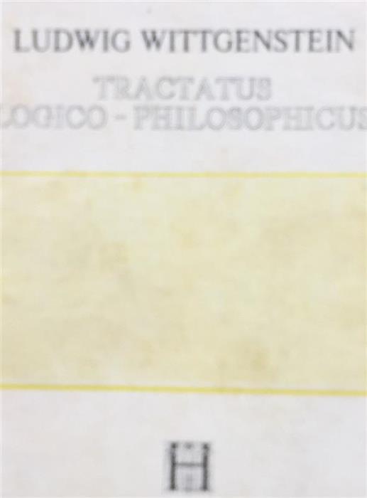 Tractatus logico-philosophicus