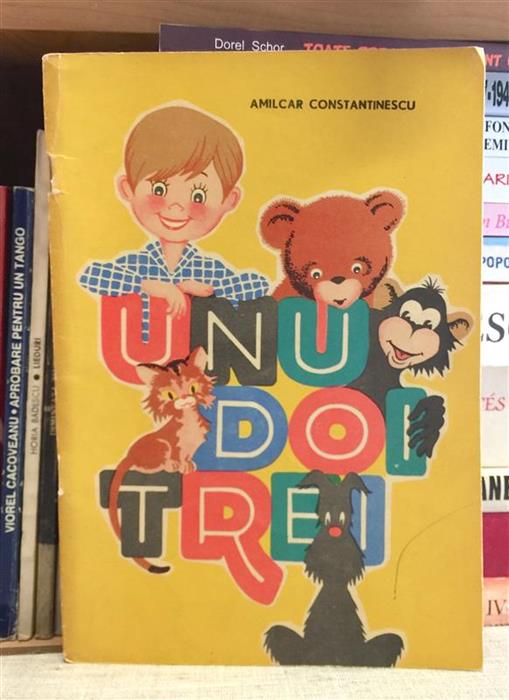 Unu, doi, trei - carte de colorat