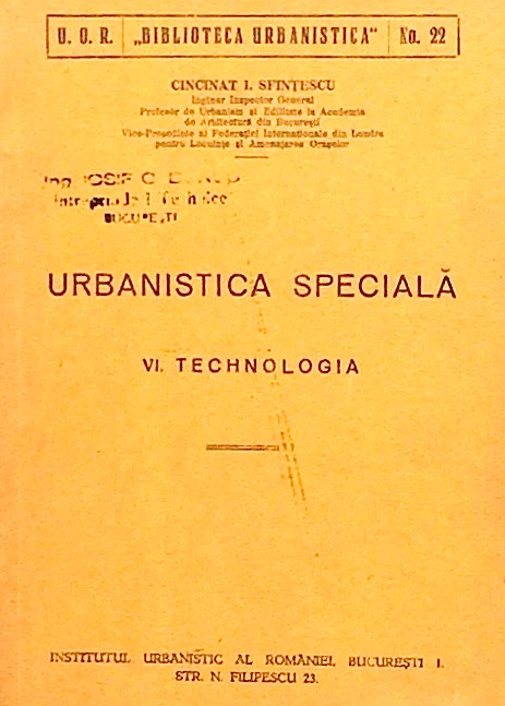 Urbanistica generala. Technologia