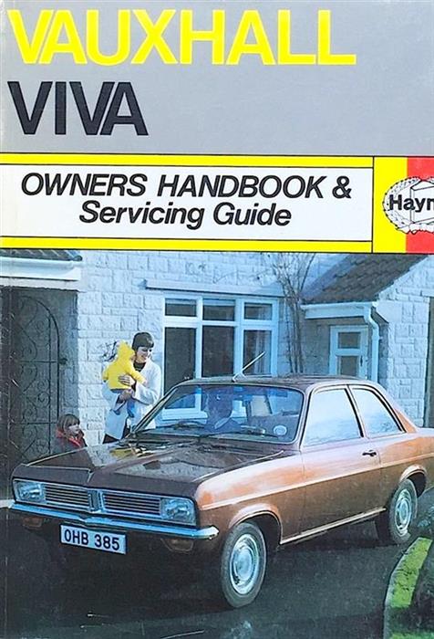 Vauxhall Viva. Owners Handbook Servicing Guide