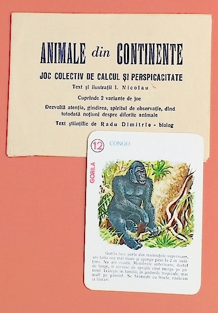 Vechi joc zoogeografic - Animale din Continente