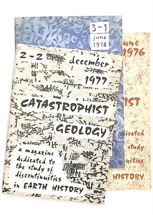 Very rare: Catastrophist Geology. A Magazine Dedicated to the Study of Discontinuities in Earth History, Rio de Janeiro, 1976-1978