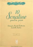 10 sonatine pentru pian - partitura muzicala