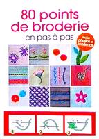 80 points de broderie en pas a pas