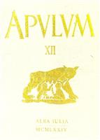 Acta Musei Apulensis / Apulum XII 1974