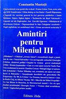 Amintiri pentru mileniul III