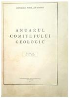 Anuarul Comitetului geologic - extras din vol. XXXI