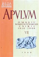 Apulum. Acta Musei Apulensis VII 1968