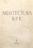 Arhitectura RPR 1/1953