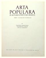 Arta populara in RPR - port - tesaturi - cusaturi
