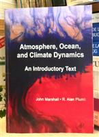 Atmosphere, Ocean and Climate Dynamics. An introductory Text