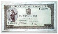 Bancnota 500 leI an 1941