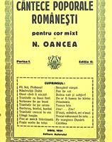 Cantece poporale romanesti pentru cor mixt