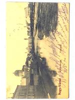 Carte postala Nagy-Varad/Oradea - Cris, Primaria, Sinagoga 1905