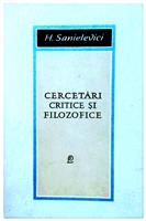 Cercetari critice si filosofice