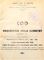 Cod de procedura civila adnotat vol. III