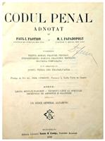 Codul penal adnotat