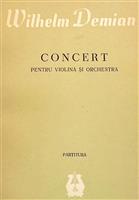 Concert pentru violina si orchestra, tiraj 183 exemplare!